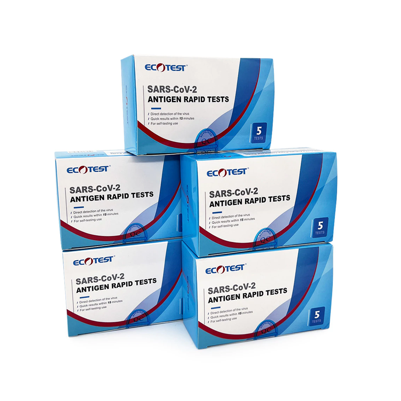 EcoTest Rapid Antigen Tests (5x5 Pack)