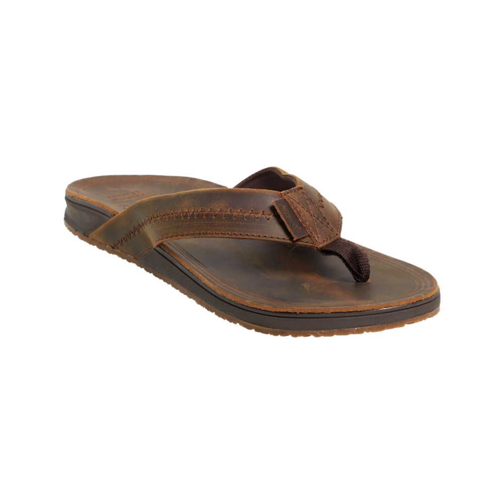 Billabong leather cheap flip flops