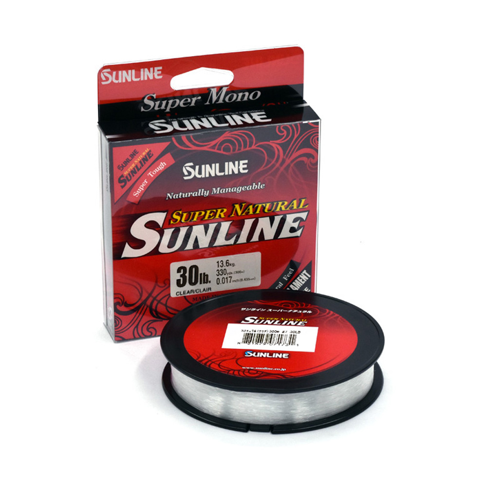 Sunline Super Natural Monofilament Line (30lb | 300m) – Rewards Shop ...